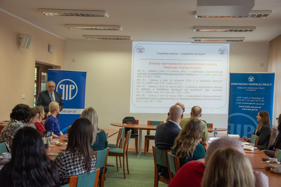 Szkolenie dotyczące legalności zatrudnienia cudzoziemców