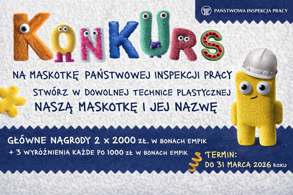 Stwórz maskotkę Państwowej Inspekcji Pracy