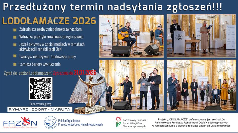 Zgłoszenia do konkursu LODOŁAMACZE