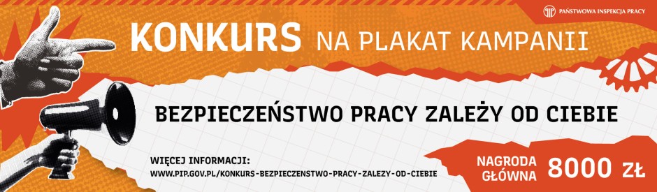 Konkurs na plakat bezpieczeństwa pracy