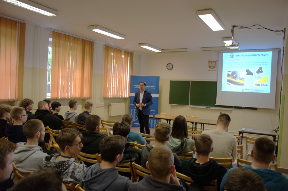 Prelekcje w Zespole Szkół Samochodowych w Lublinie