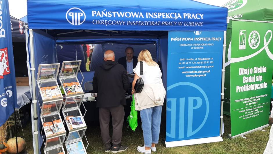 Okręgowy Inspektorat Pracy w Lublinie na dożynkach
