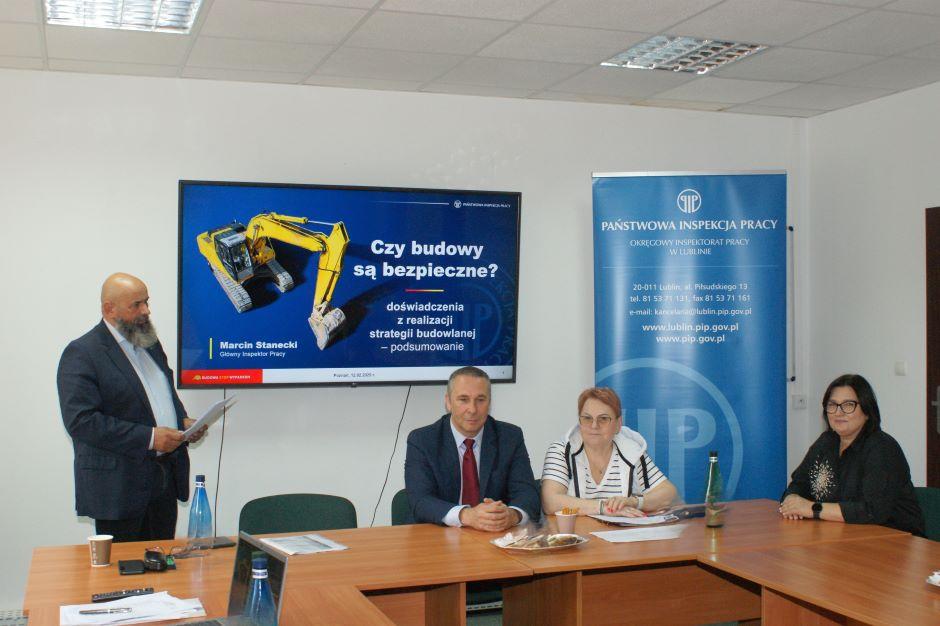 Posiedzenie Rady ds. Bezpieczeństwa Pracy w Budownictwie