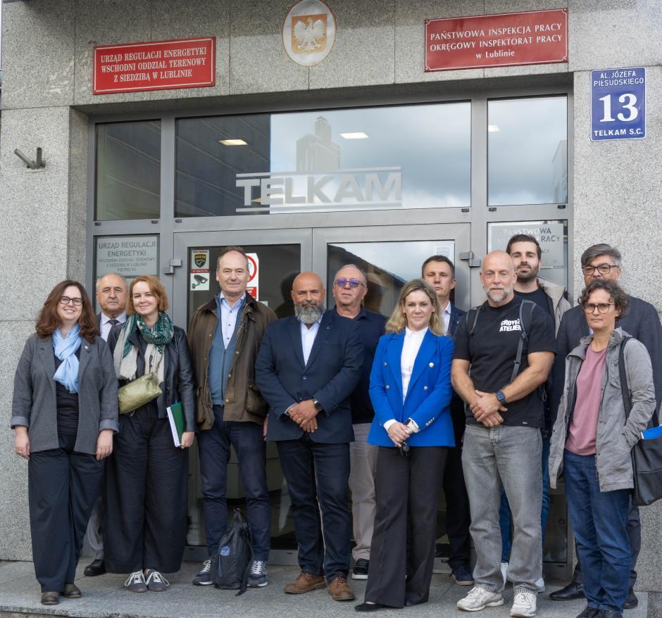 Wizyta obserwatorów z Holandii oraz urzędników ELA 