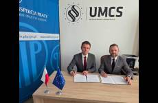 Podpisanie porozumienia z UMCS w Lublinie