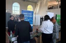 Stoisko podczas Targów Pracy i Edukacji w Opolu Lubelskim